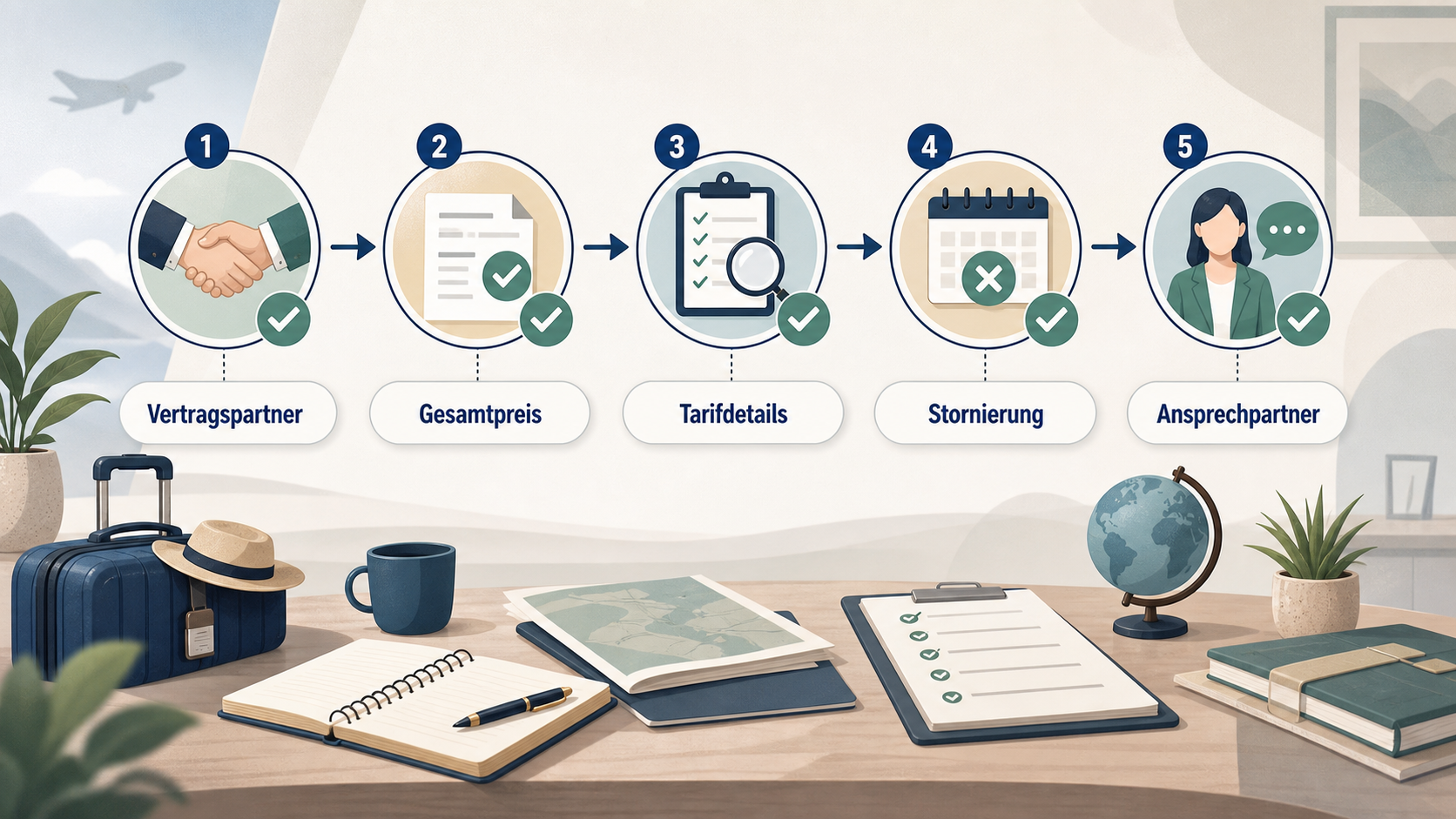 Redaktionelle Illustration zu Hotelportal, Hotelkette oder Direktbuchung: den passenden Buchungsweg für Städtereisen wählen