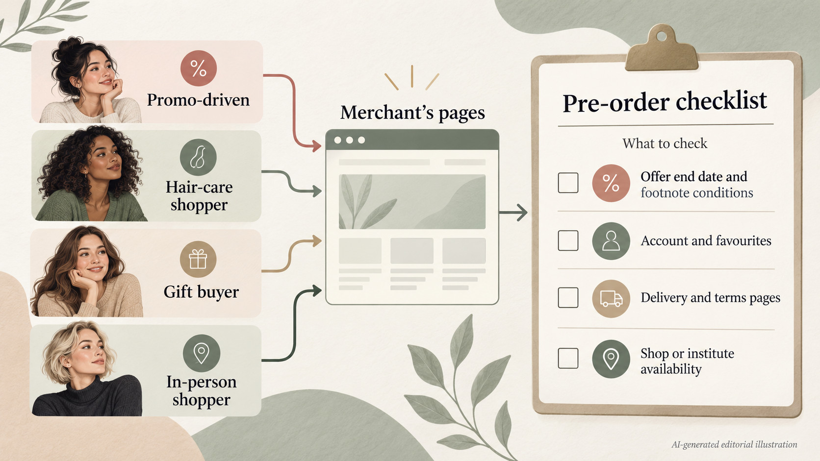 Help readers match their shopping priorities to what the public pages show and walk through a pre-order checklist